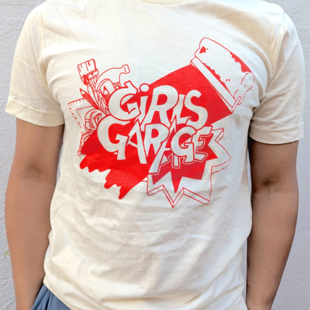 Screenprinted Girls Garage by Sydney Fair