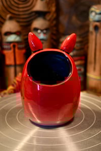 Image 2 of My Neighbor Daruma Mug Glossy Red