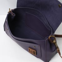Image 6 of Kutson Sling wide in pebbled deep purple