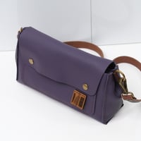 Image 5 of Kutson Sling wide in pebbled deep purple
