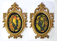 Image 1 of Betrothal duo in fancy oval frames