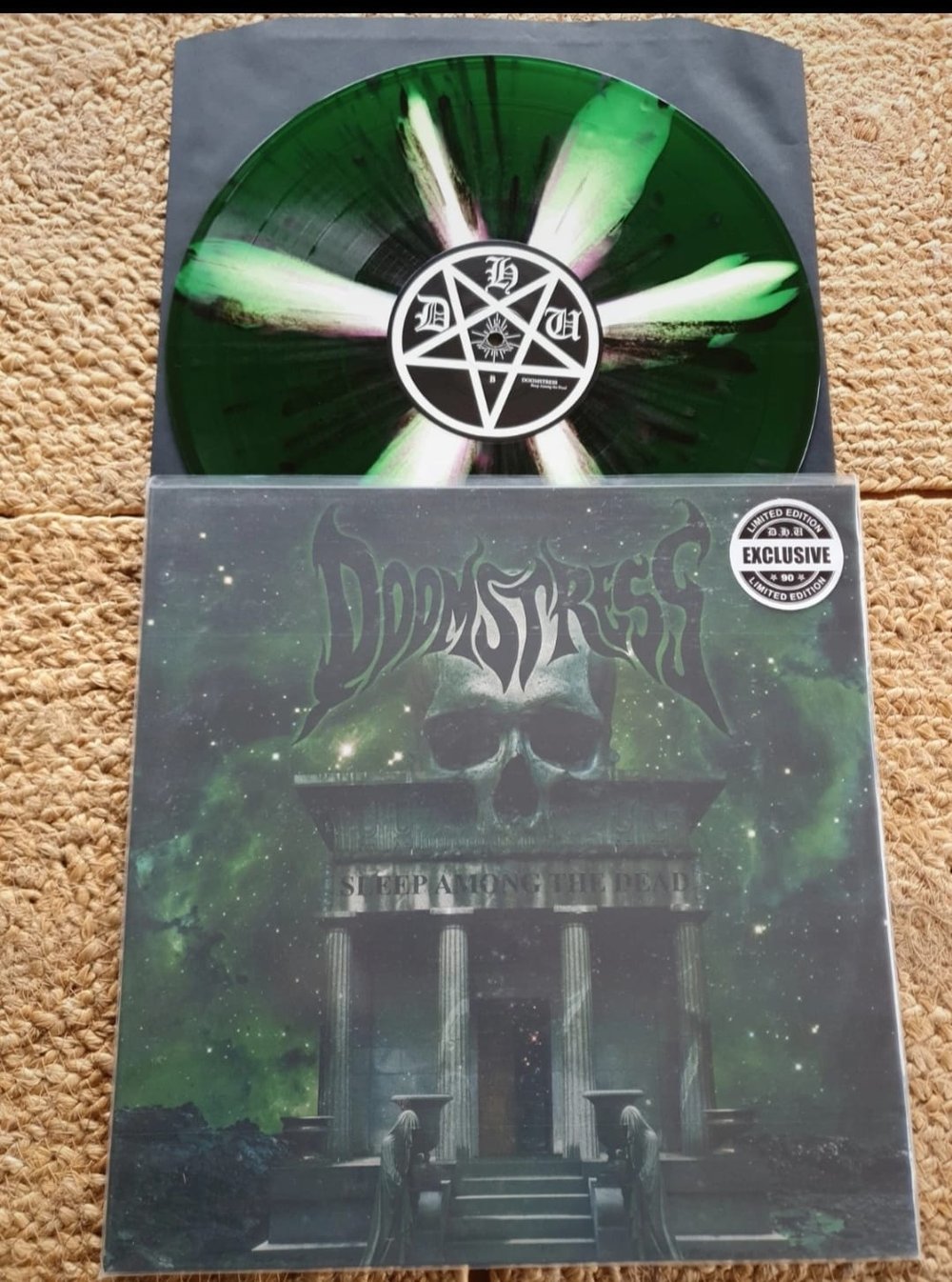 DOOMSTRESS - Sleep among the dead - Color Lp