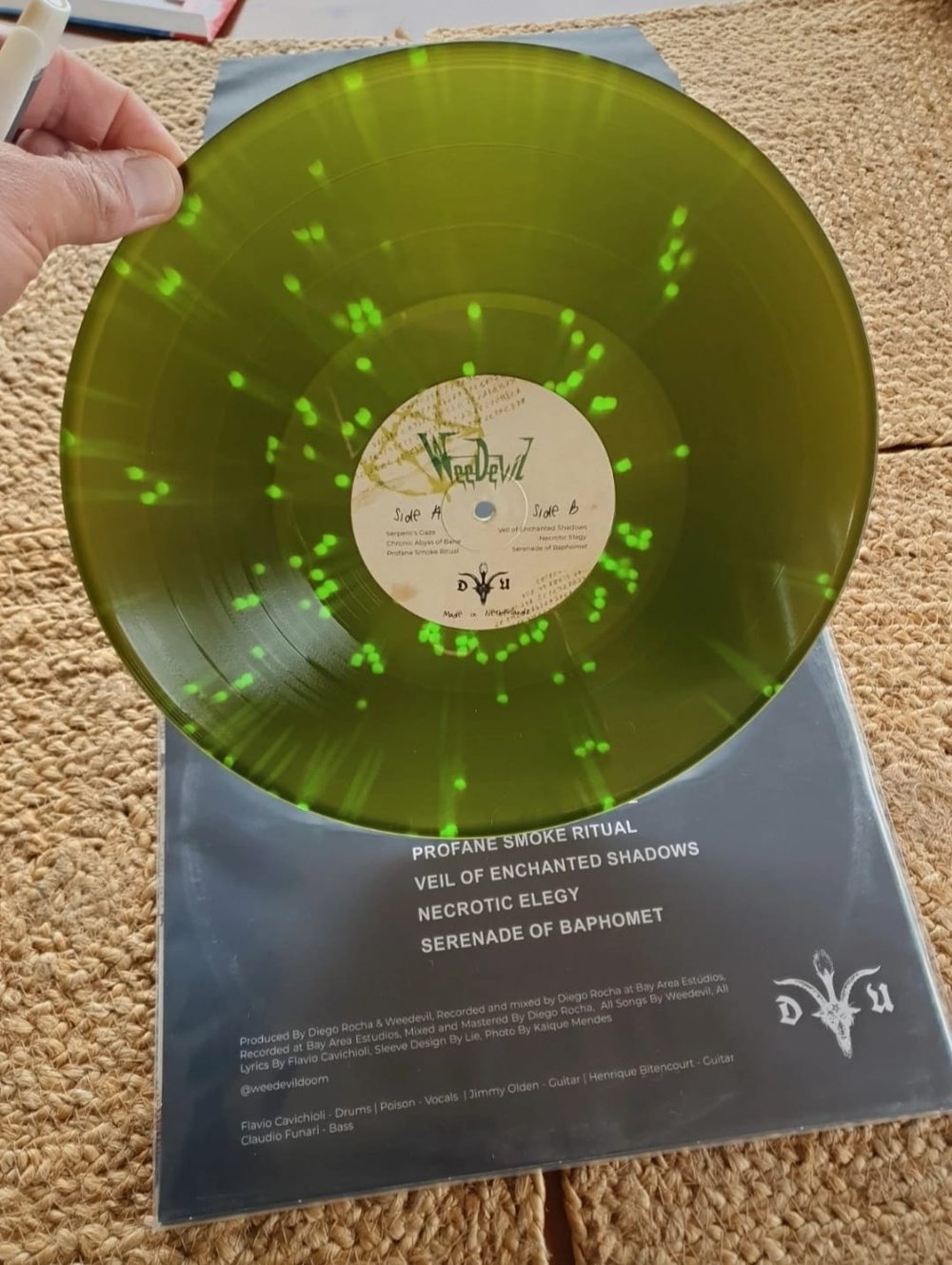 WEE DEVIL -  Profane Smoke Ritual - Color Lp