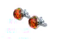 Image 5 of Jewled Glass License Plate Reflector Bolts 