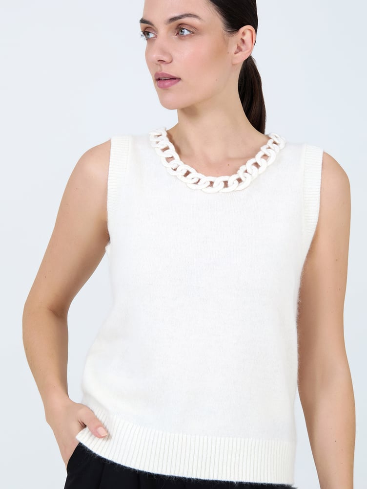 Image of Top Ixchel blanco