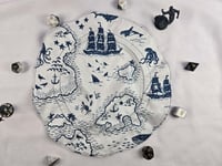 Image 4 of Medium Dice Bag - Purple Swirl