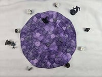 Image 5 of Medium Dice Bag - Purple Swirl