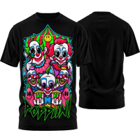 SLASHxHAPPY - "Get It Poppin!" T-Shirt (Black)