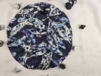 Image 5 of Medium Dice Bag - Blue Koi