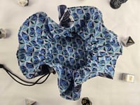 Image 3 of Medium Dice Bag - Blue Koi