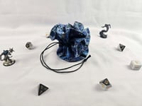 Image 1 of Medium Dice Bag - Blue Jinja