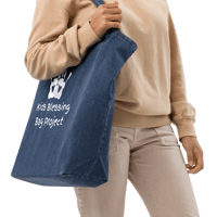 Image 3 of Organic denim tote bag