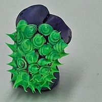 Image 2 of Norm - turple painted glow eyes spikes