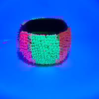 Image 11 of Skull trinket bowl * rainbow glow spikes*