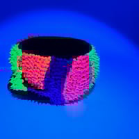 Image 12 of Skull trinket bowl * rainbow glow spikes*