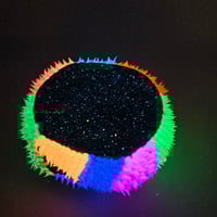 Image 9 of Skull trinket bowl * rainbow glow spikes*