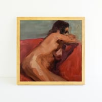 Image 3 of Venecia Leaning On Couch Study