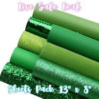 Image 3 of Live sale Faux Leather Sets