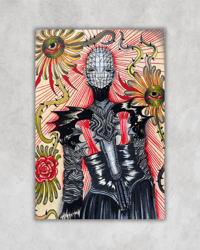 Image 1 of Pin head print A4