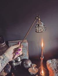 Image 1 of Glass candle snuffer 