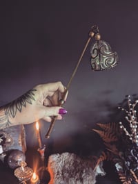 Image 3 of Glass candle snuffer 