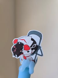 Image 3 of Red Paladin Sad Sticker