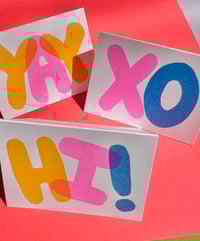 Image 2 of HI! MINI NOTECARD (SINGLE OR BOX OF 6)