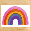 RAINBOW MINI GREETING CARD (SINGLE OR BOX OF 6)