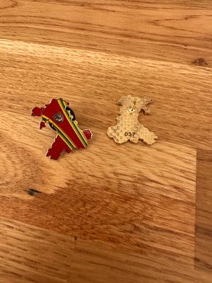 Image of Cymru Football Nation Anniversary Pin Badge 