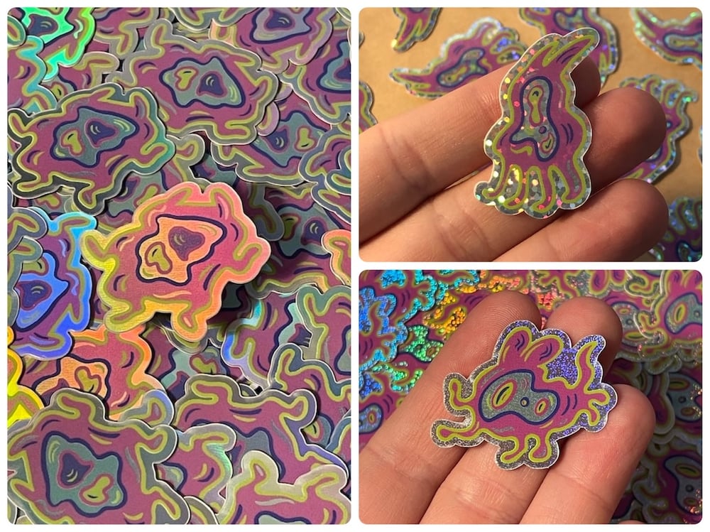 Image of Mini Creature Sticker Trio