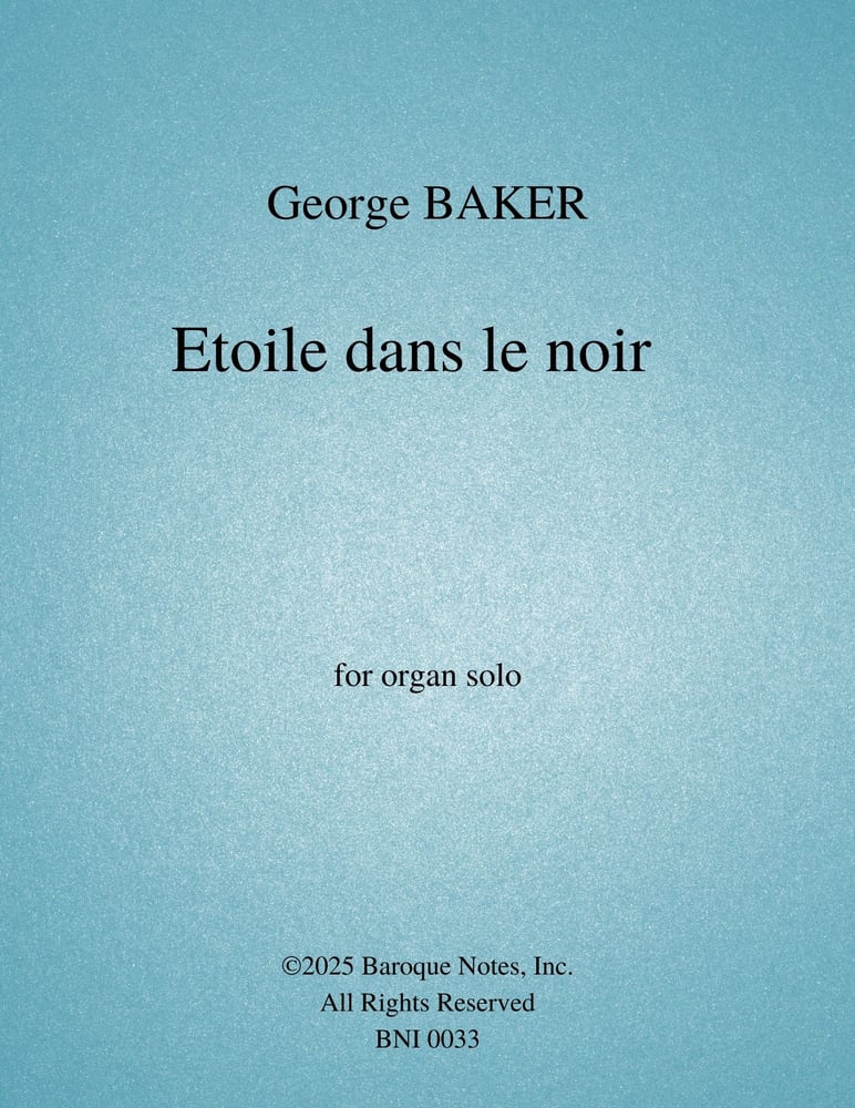 Image of Etoile dans le noir; PDF
