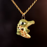 Floral Gator Necklace