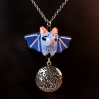 Moon Bat Necklace