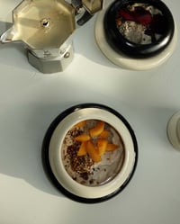 Image 4 of Stacking Bowls in Ivory Gloss