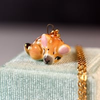 Image 2 of Drowsy Deer Necklace