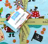 Image 2 of CHARM PACK - BlackBeard's Pirates by The RBD Designers for Riley Blake Designs - 12 - 5 inch squares