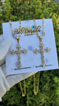 Zirconia Cruz Necklace 
