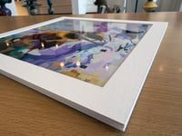 Image 3 of Bee in Iris - print