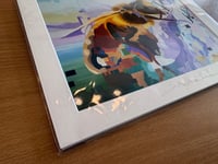 Image 4 of Bee in Iris - print