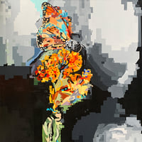 Image 2 of Monarch on Lantana - print