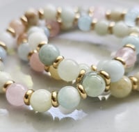 Image 2 of Morganite Stretch Bracelets