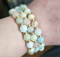 Image 3 of Morganite Stretch Bracelets