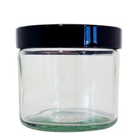 Glass storage jar with screw lid - 250g