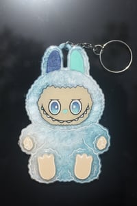 Image 7 of Blind Box Style Mystery "Big Into Energy" Resin Labubu Keychains
