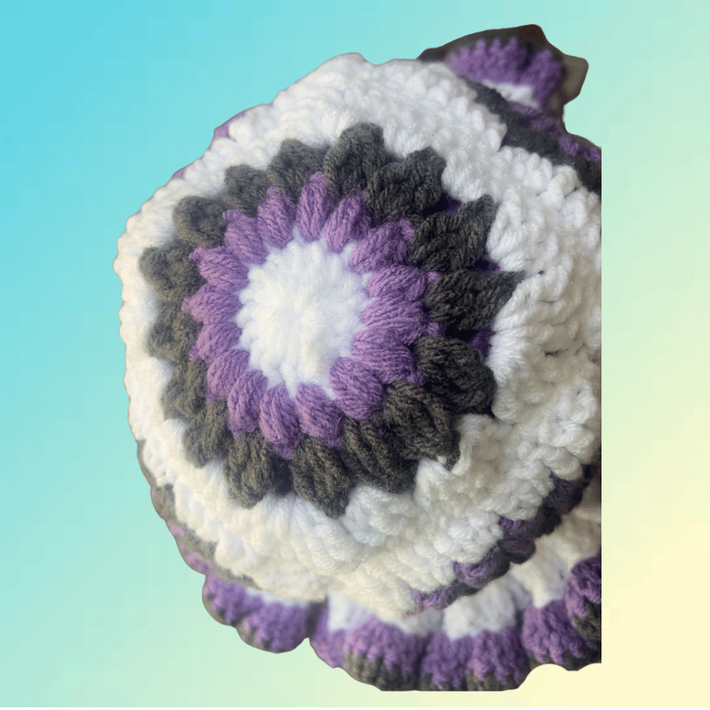 Image of Upgraded Satin Lined Sunburst Ruffle Bucket Hat