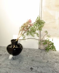 Image 1 of Cut-Out Vase, in Classic Black