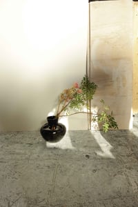 Image 2 of Cut-Out Vase, in Classic Black