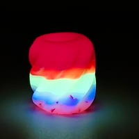 Image 2 of Sprialed lanyard bead- layered glow