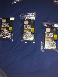 Stone island case black iPhone 11-12-13