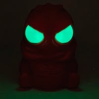 Image 2 of 3d printed gus- red with green glow eyes